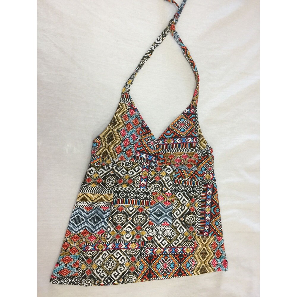 MOSSIMO WOMENS SWIM TANKINI TOP SIZE S
